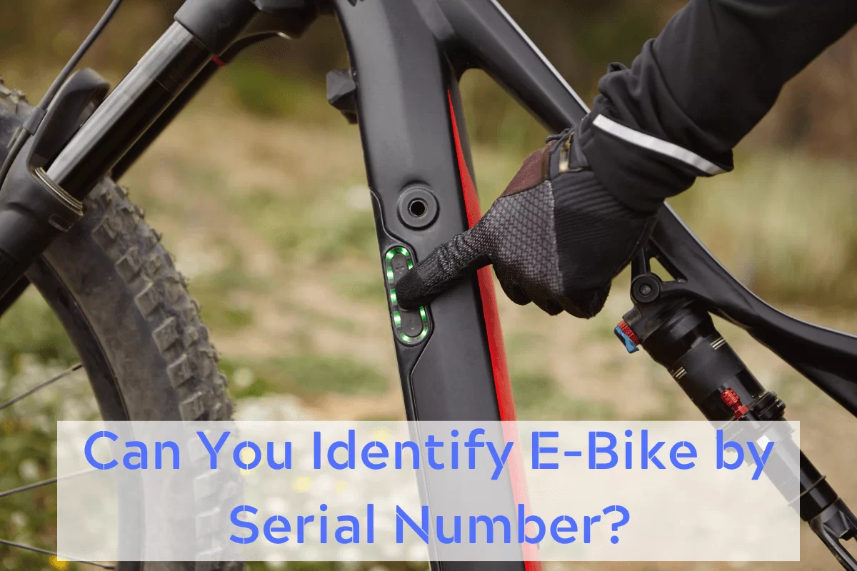 Can You Identify E-Bike by Serial Number?