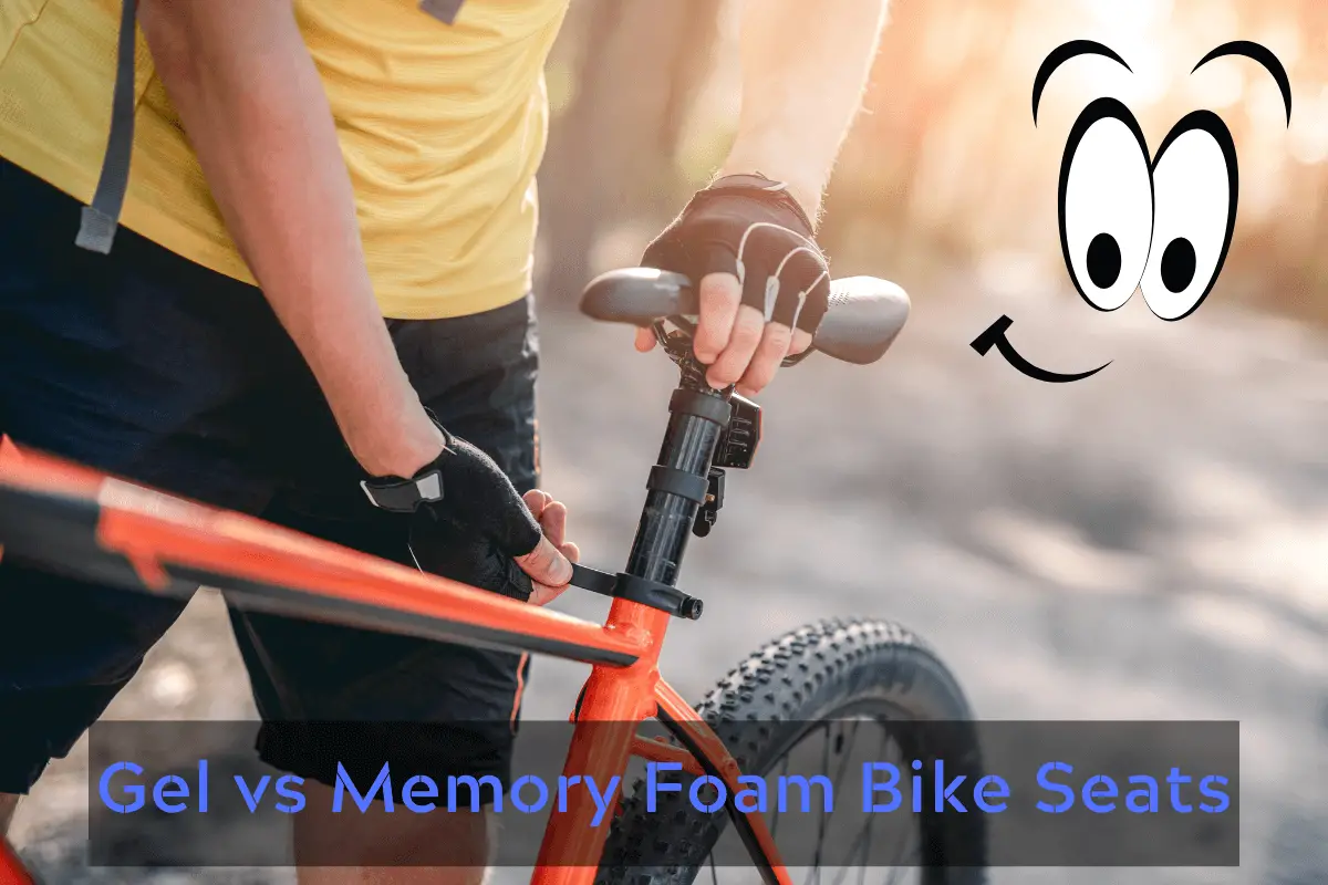Gel vs Memory Foam Bike Seats