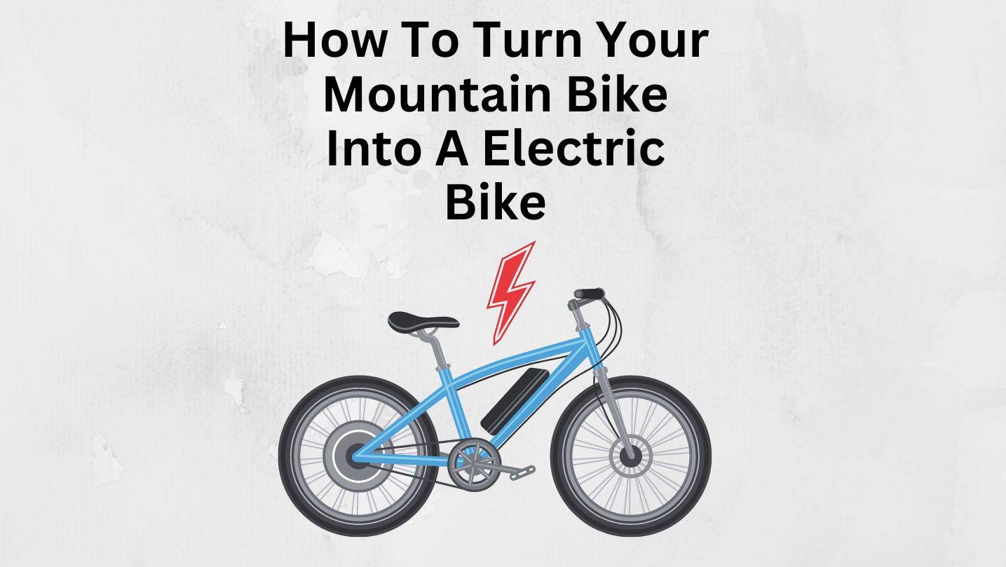 turn bicycle into electric bike